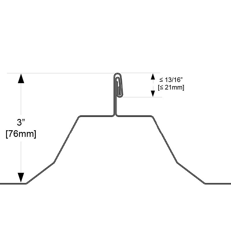 3 inch Trap Double Fold 