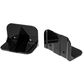 Sno-Safe Wide Matte Black Snow Guards