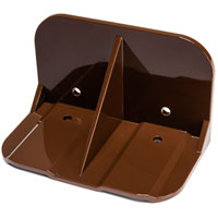 Sno-Safe Wide Snow Guard - Mansard Brown